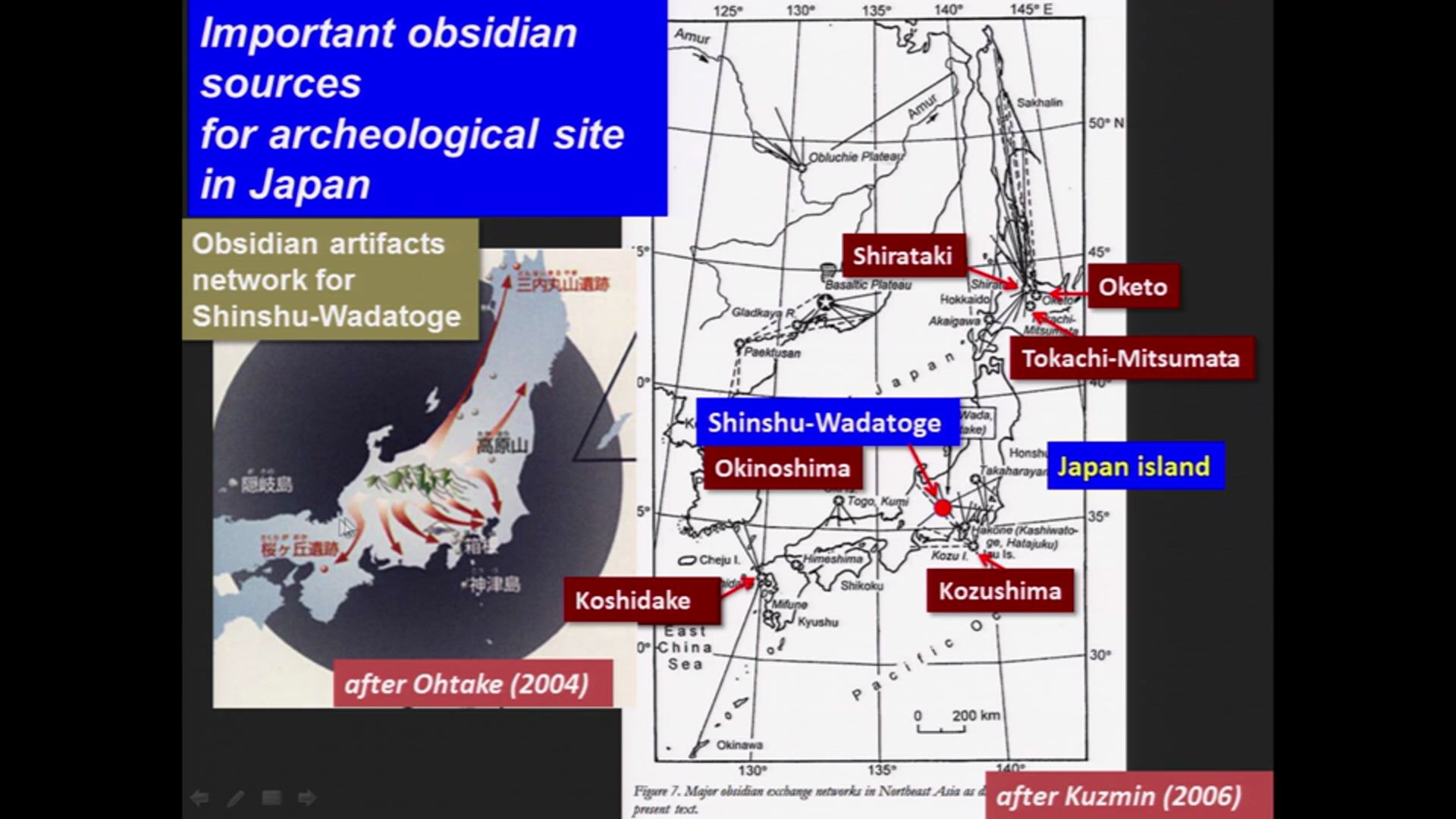 Characteristics of rock micro-texture of obsidian for some obsidian sources of the Islands of Japan. Keiji ...<br/>Wada